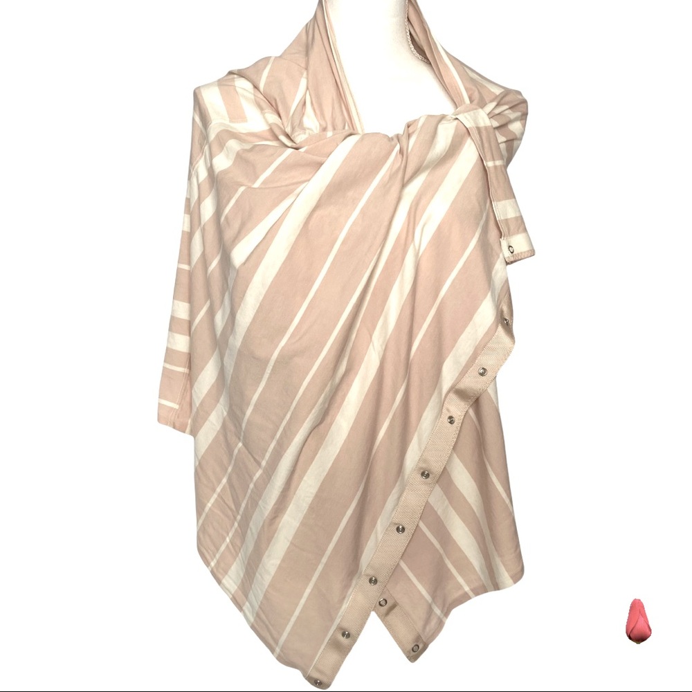 Lululemon Vinyasa Scarf Wrap Top One Size Cream - Picture 2 of 15